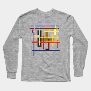 Bauhaus Color Construct Long Sleeve T-Shirt